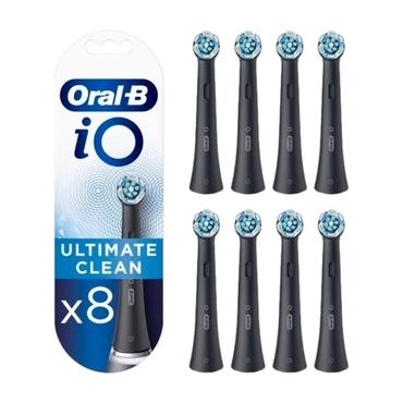 Braun Oral-B iO Ultimative Reinigung Aufsteckbürsten schwarz (8 Stk.) (4210201434832)