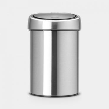 Brabantia TOUCH BIN 3 L Rund Stål