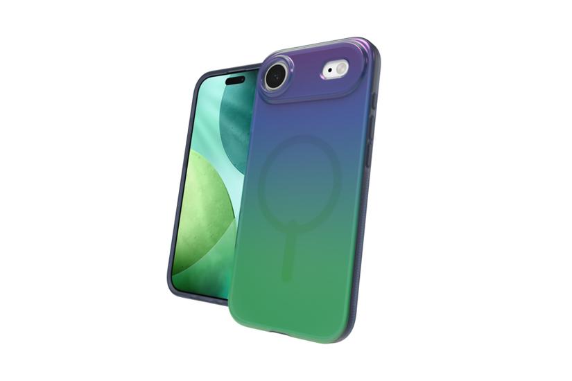 ZAGG Milan Snap mobiltelefon etui 16,5 cm (6.5") Cover Gr&oslash;n, Bl&aring;