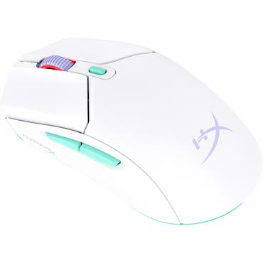 HyperX Pulsefire Haste 2 Core – Trådløs gamingmus (hvid/grøn/lilla)