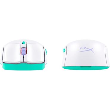 HyperX Pulsefire Haste 2 Core – Trådløs gamingmus (hvid/grøn/lilla)