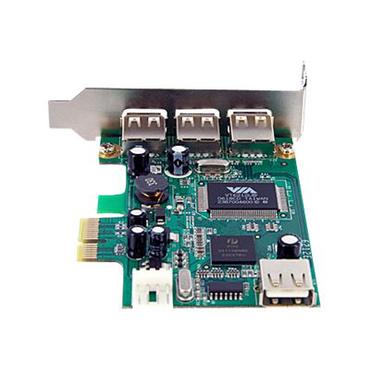 StarTech.com 4 Port PCI Express Low Profile High Speed USB Card