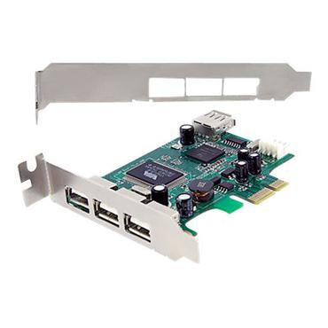 StarTech.com 4 Port PCI Express Low Profile High Speed USB Card