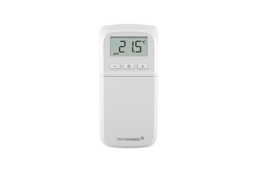 Homematic IP radiator thermostat - compact plus (HmIP-eTRV-CL), heating thermostat (white)