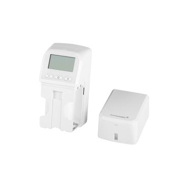 Homematic IP radiator thermostat - compact plus (HmIP-eTRV-CL), heating thermostat (white)