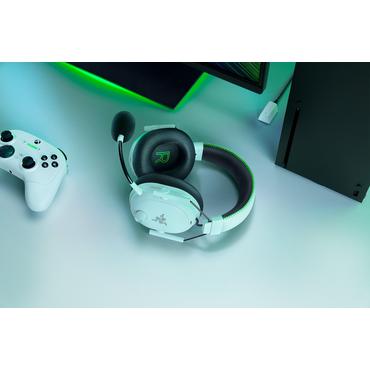 Razer BlackShark V3 Pro Headset Kabel & tr&aring;dl&oslash;s Spil USB Type-A Bluetooth Hvid