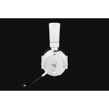 Razer BlackShark V3 Pro Headset Kabel & tr&aring;dl&oslash;s Spil USB Type-A Bluetooth Hvid