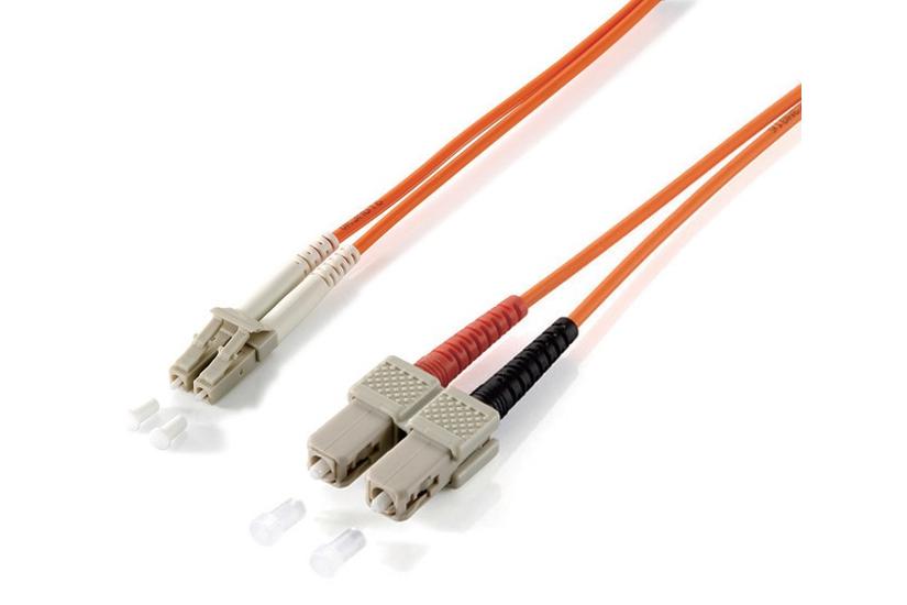 Equip LC/SС 62.5/125&mu;m 1.0m InfiniBand og fiberoptisk kabel 1 m SC Orange
