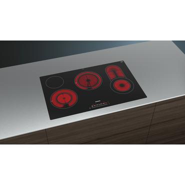 Siemens iQ300 ET801FCP1D keramisk kogeplade - 80 cm - sort - keramik - skyl