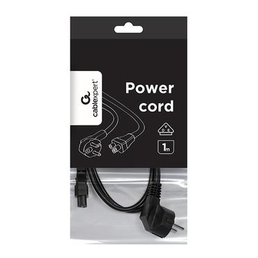 Cablexpert - str&ouml;mkabel - IEC 60320 C5 till power CEE 7/7 - 1 m