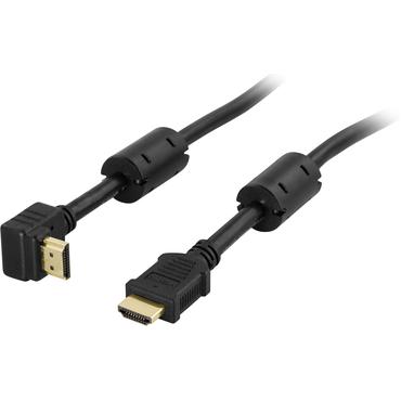 DELTACO HDMI-kabel med Ethernet - 1 m