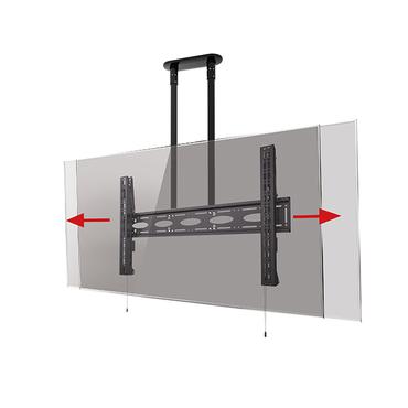 B-Tech BT8449 2,54 m (100") Sort, Krom