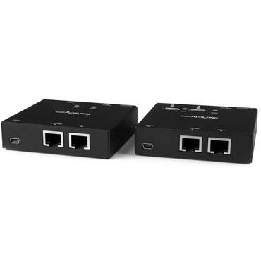 StarTech.com HDMI &ouml;ver CAT6-f&ouml;rl&auml;ngare med USB-hub med 4 portar - 50&nbsp;m - 1080p - video/ljud/infrar&ouml;d/USB-f&ouml;rl&auml;ngningskabel