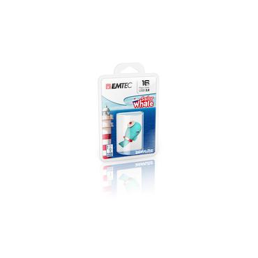 Emtec Sailor Whale USB-nøgle 16 GB USB Type-A 2.0 Blå