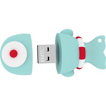 Emtec Sailor Whale USB-nøgle 16 GB USB Type-A 2.0 Blå