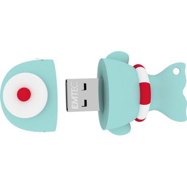 Emtec Sailor Whale USB-nøgle 16 GB USB Type-A 2.0 Blå