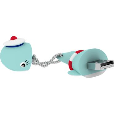 Emtec Sailor Whale USB-nøgle 16 GB USB Type-A 2.0 Blå