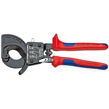 Knipex 95 31 250 Kabelsk&aelig;rer H&aring;ndkabelsk&aelig;rer