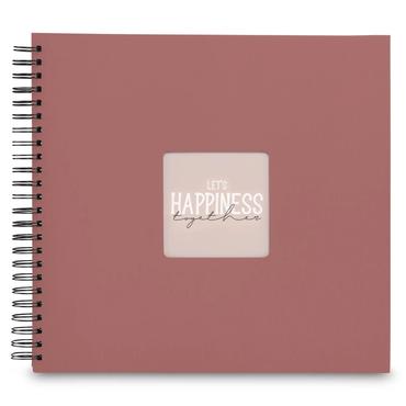 Hama 00009859 fotoalbum og arkbeskyttelse R&oslash;d 300 ark Spiral indbinding