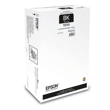 Epson T8781 - svart - original - p&aring;fyllnadsbl&auml;ck