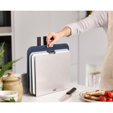 Joseph Joseph Nest køkken skærebræt Rektangulær Rustfrit stål Grå