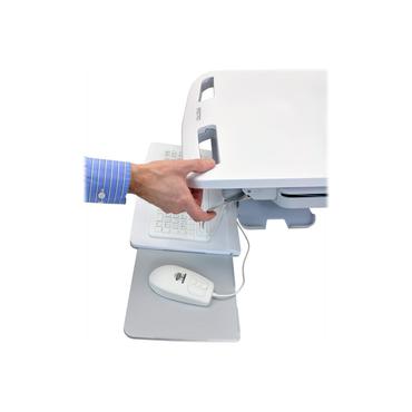 Ergotron StyleView Cart with LCD Pivot, LiFe Powered, 3 Drawers