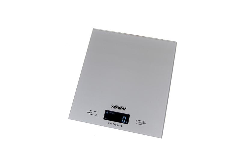 Mesko Home MS 3145 Grå Bordplade Rektandel Elektronisk køkkenvægt