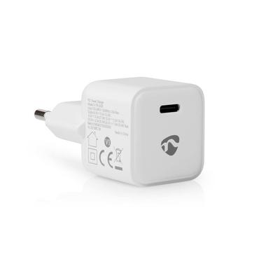 Oplader / 1.5 / 2.0 / 2.5 / 3.0 A / Outputs  1 / USB-C / 30 W / Automatische Voltage Selectie