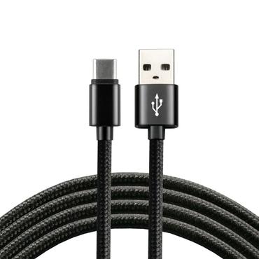 Everactive CBB-1CB USB-kabel 1 m USB A USB C Sort