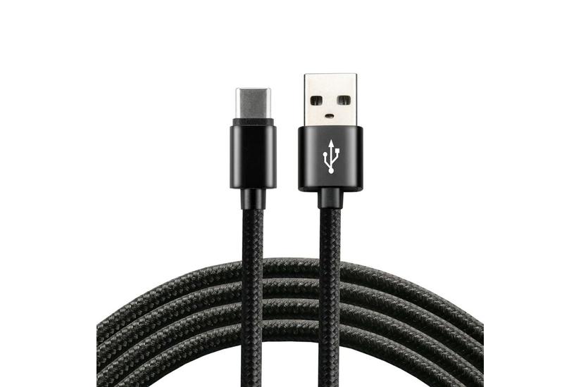 Everactive CBB-1CB USB-kabel 1 m USB A USB C Sort