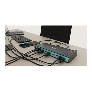 i-Tec USB 3.0 / USB-C Dual Display Docking Station + Power Delivery