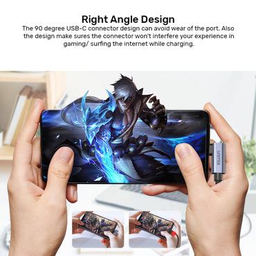 Unitek - USB Type-C kabel - 24 pin USB-C til 24 pin USB-C - 1 m