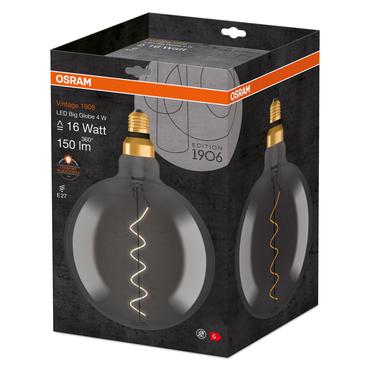 Osram Vintage 1906 LED-lampe Varmt komfortlys 1800 K 4 W E27 G