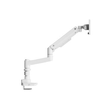 Multibrackets M Deskmount Gas Spring Single - monteringssats - justerbar arm - f&ouml;r LCD-display - vit