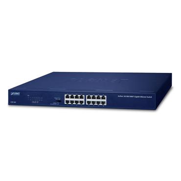 Net Switch 1000T 16P PLANET GSW-1601 (19")