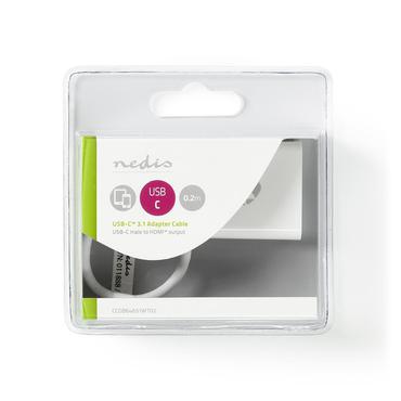 Nedis CCGB64651WT02 USB graphics adapter 3840 x 2160 pixels White