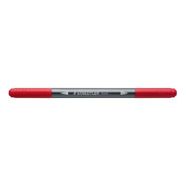STAEDTLER Doppel-Fasermaler marsgrahic duo, 18er Etui 2 Spitzen, Strichst&auml;rke: 1,0 - 6,0 mm / 0,5 - 0,8 mm, - 1 St&uuml;ck (3001 TB18)