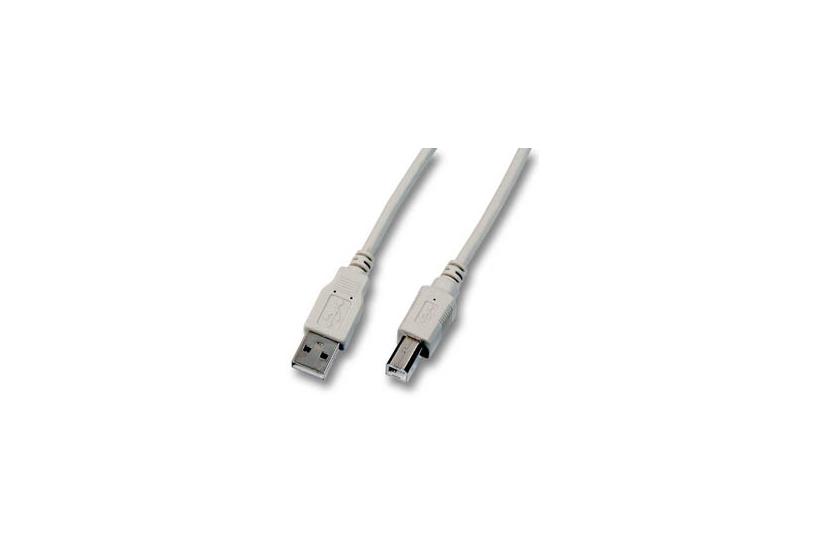EFB Elektronik 1.8m, USB A - USB B, M/M USB-kabel USB 2.0 1,8 m Gr&aring;