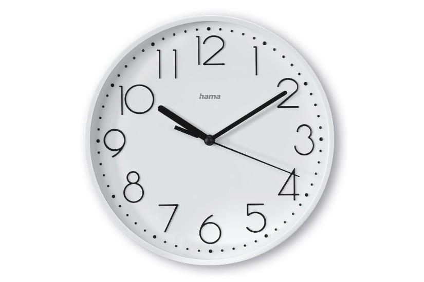 salina wall clock 22cm   white