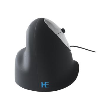 R-Go HE Mouse Ergonomisk mus, Medium (165-195mm), Højre, med kabel