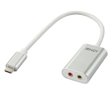 Lindy 42711 kabel til mobiltelefon Hvid USB C 3.5mm