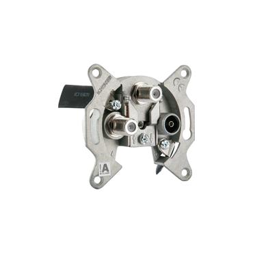 Schwaiger DSE652 531 stikkontakt SAT + TV + Radio