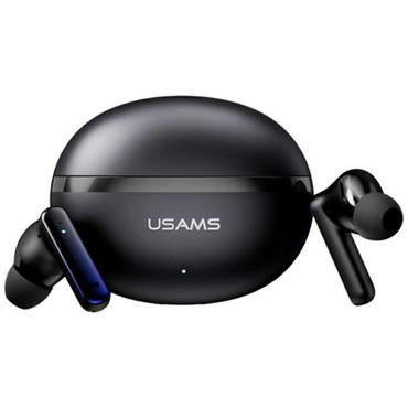 Usams Headset - True Wireless Stereo (TWS), Trådløs - Indbygget - Binaural - Sort - 40 g