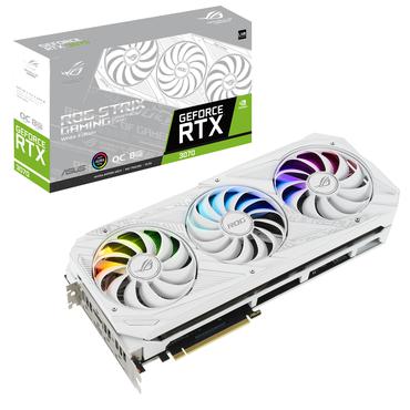 ASUS ROG-STRIX-RTX3070-O8G-WHITE-V2 - NVIDIA RTX3070 - 8GB GDDR6