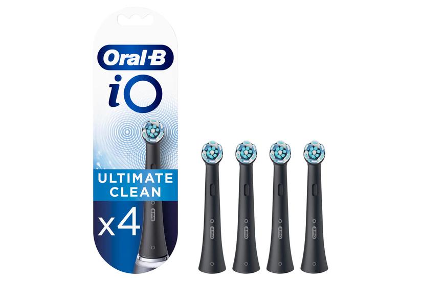 Oral-B iO Ultimate Clean ORAIOB4BK børstehoved til elektrisk tandbørste 4 stk Sort