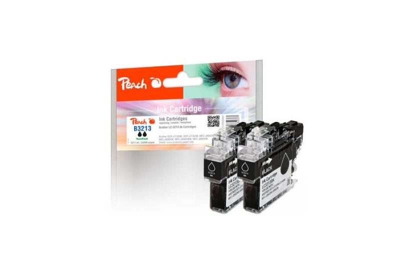 Peach 320481 bl&aelig;kpatron 2 stk Kompatibel H&oslash;jt (XL) udbytte Sort