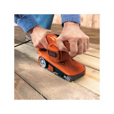 Black & Decker KA86-QS transportabel slibemaskine Bånd slibemaskine Orange