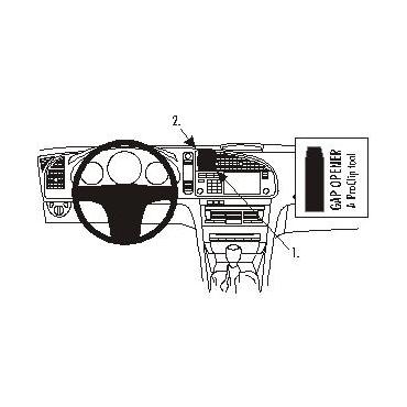 Brodit ProClip Center mount - montering för mobiltelefon