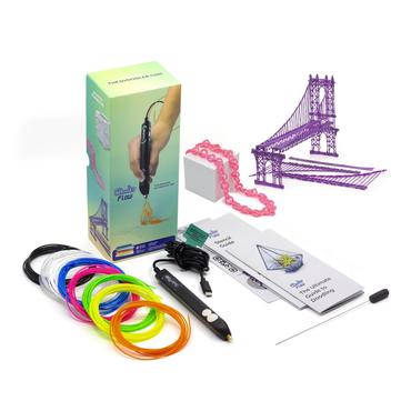 3Doodler Filament FLOW 20 PLA 20 Farben Nachfüllpack Polymælkesyre (PLA) Sort, Blå, Mørkegrøn, Mørk rosa, Guld, Grøn, Violet, Marineblå, Orange, Lyserød, Transparent, Hvid, Gul