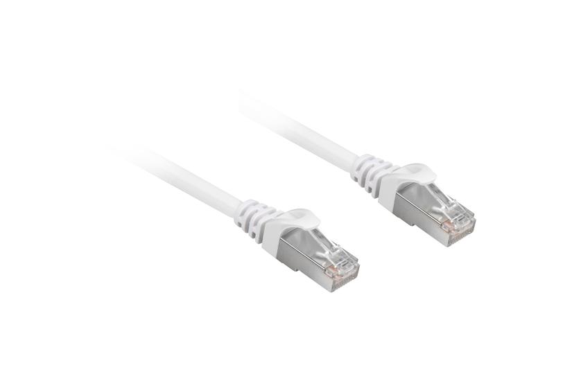 Sharkoon patch-kabel - 15 m - vit